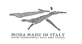 MODA MADE IN ITALY CENTRO INTERNAZIONALE DELLA MODA ITALIANA logo