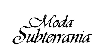 MODA SUBTERRANIA logo