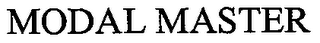 MODAL MASTER logo