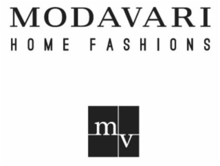MODAVARI HOME FASHIONS MV logo