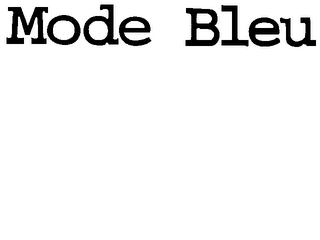 MODE BLEU logo