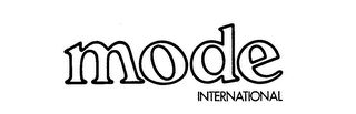 MODE INTERNATIONAL logo