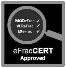 MODEFRAC VEREFRAC EXEFRAC EFRACCERT APPROVED logo