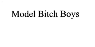 MODEL BITCH BOYS logo