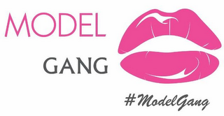 MODEL GANG #MODELGANG logo