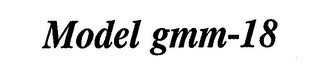 MODEL GMM-18 logo