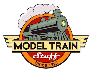 MODEL TRAIN STUFF SINCE 1913 logo