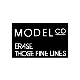 MODELCO ERASE THOSE FINE LINES logo