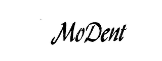 MODENT logo