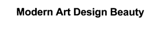 MODERN ART DESIGN BEAUTY logo