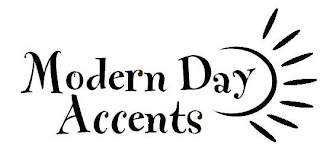 MODERN DAY ACCENTS logo