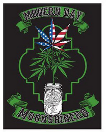 MODERN DAY AMERICAN GROWN MOONSHINERS logo