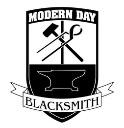 MODERN DAY BLACKSMITH logo