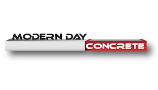 MODERN DAY CONCRETE logo