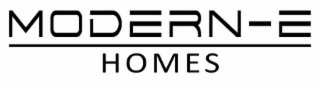 MODERN-E HOMES logo
