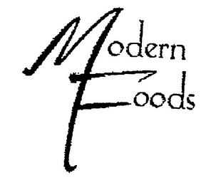 MODERN FOODS logo