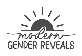 MODERN GENDER REVEALS logo