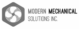 MODERN MECHANICAL SOLUTIONS INC. logo