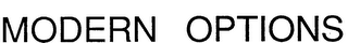 MODERN OPTIONS logo