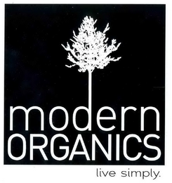 MODERN ORGANICS LIVE SIMPLY. logo