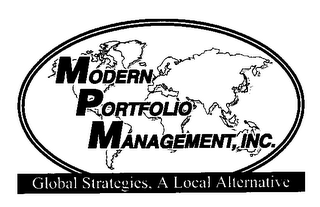 MODERN PORTFILIO MANAGEMENT, INC. GLOBAL STRATEGIES, A LOCAL ALTERNATIVE logo