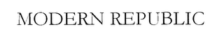MODERN REPUBLIC logo