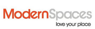 MODERN SPACES LOVE YOUR PLACE logo