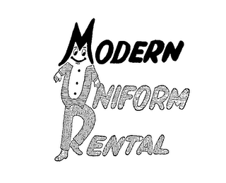 MODERN UNIFORM RENTAL logo