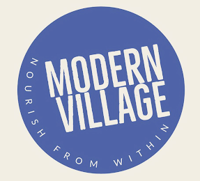 MODERN VILLAGE NOURISH FROM WITHIN logo