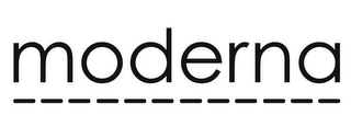 MODERNA logo