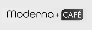MODERNA + CAFÉ logo