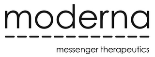 MODERNA MESSENGER THERAPEUTICS logo