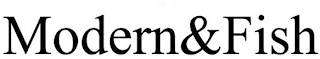 MODERN&FISH logo