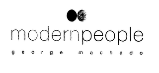MODERNPEOPLE  G E O R G E  M A C H A D O logo