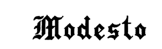 MODESTO logo
