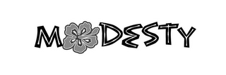 MODESTY logo