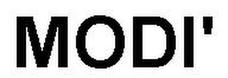 MODI' logo