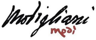 MODIGLIANI MODÌ logo