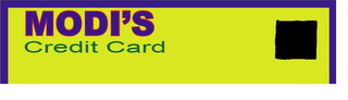 MODI'S CREDIT CARD logo