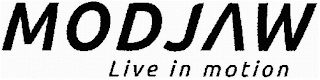 MODJAW LIVE IN MOTION logo
