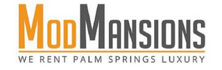 MODMANSIONS WE RENT PALM SPRINGS LUXURY logo