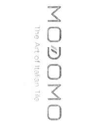 MODOMO THE ART OF ITALIAN TILE logo