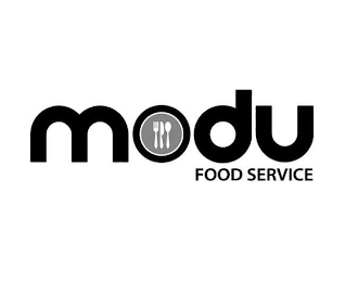 MODU FOOD SERVICE logo