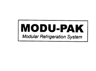 MODU-PAK MODULAR REFRIGERATION SYSTEM logo