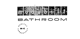 MODUBILT BATHROOM M-C- MODULAR COMPONENTS logo