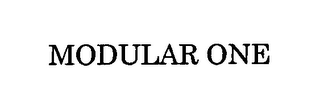 MODULAR ONE logo