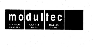 MODULTEC CARPET TILES TEPPICHPLATTEN DALLES TAPIS logo