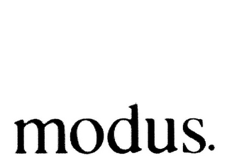 MODUS. logo