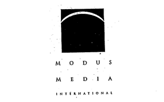 MODUS  M E D I A  INTERNATIONAL logo