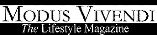 MODUS VIVENDI THE LIFESTLYE MAGAZINE logo